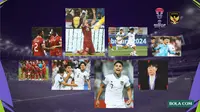 Kolase - Timnas Indonesia di Piala Asia 2023 (Bola.com/Adreanus Titus)