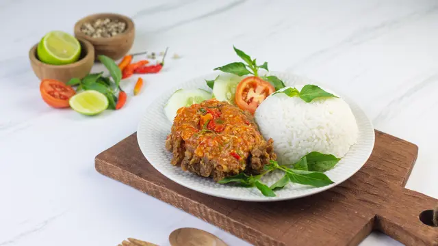 ayam goreng sambal kemangi