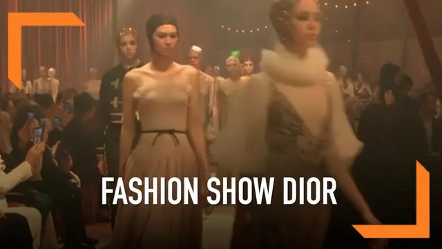 VIDEO: Terinspirasi Sirkus, Dior Pamer Koleksi di Dubai