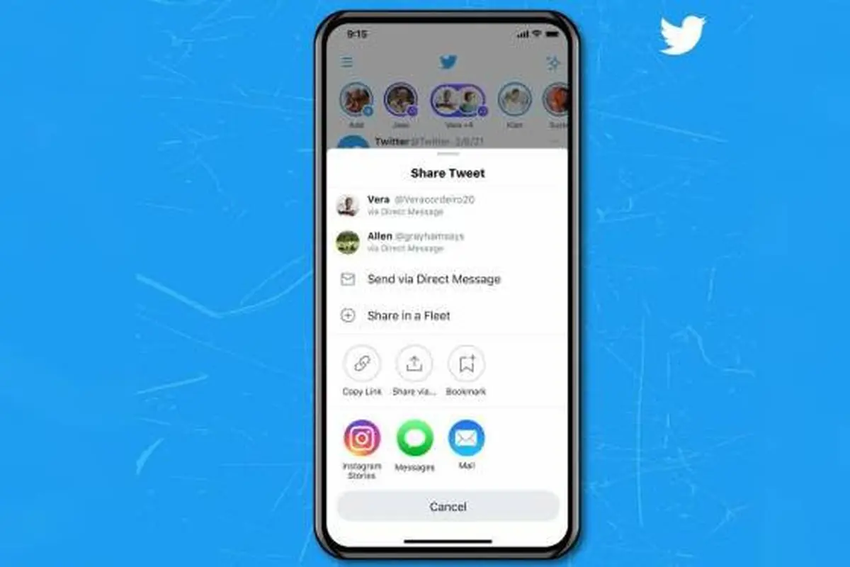 Bagikan Cuitan Twitter Langsung ke Instagram Story