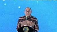 Menteri Investasi/kepala BKPM Rosan P. Roeslani&nbsp; dalam Rakornas Investasi 2024, di Jakarta, Rabu (11/12/2024) (dok: Tira)