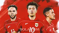 4 Pemain Kartu Truf Indonesia untuk Kalahkan St. Kitts and Nevis di FIFA Series: Segudang Pengalaman di Eropa