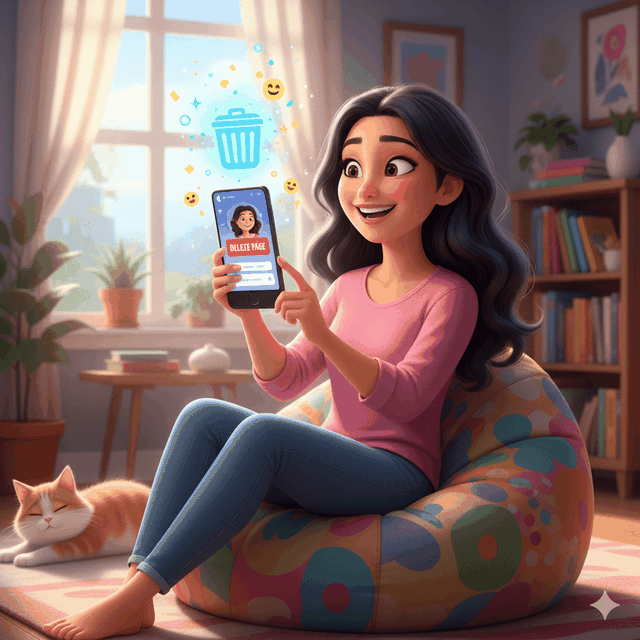 Cara Menghapus Halaman Facebook melalui Aplikasi Mobile