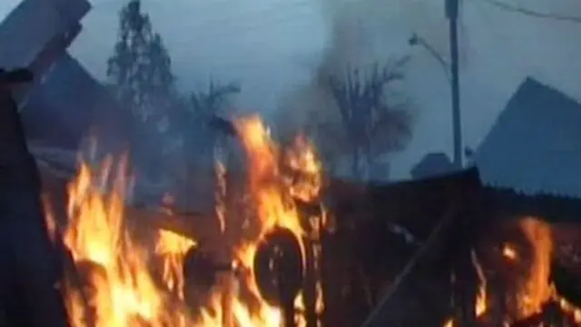 [VIDEO] Pasca Pembakaran, Ponpes Sragen Dijaga Ratusan Polisi-TNI