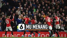 Manchester United melaju ke babak perempat final Carabao Cup setelah mengalahkan Chelsea 2-1. Dua gol MU dicetak Marcus Rashford.