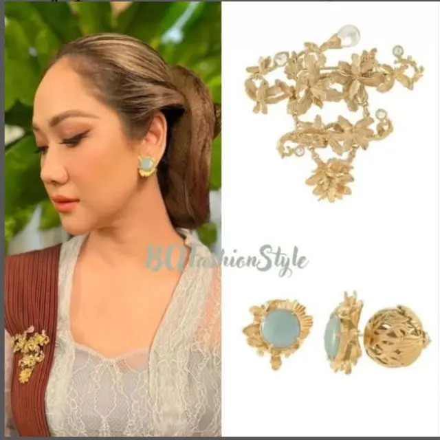 Bunga Citra Lestari Tampil Anggun Pakai Kebaya dan Perhiasan Etnik Seharga Jutaan Rupiah