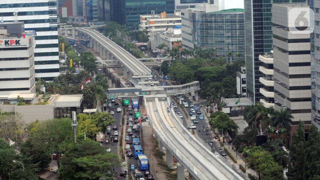 Rampung 2021, Begini Progres Proyek LRT Jabodebek