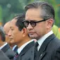Menteri Luar Negeri Marty Natalegawa ikut serta dalam upacara. (Liputan6.com/Herman Zakharia)