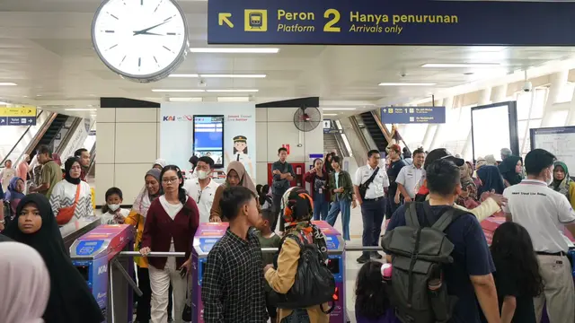 LRT Jabodebek Angkut 2 Juta Penumpang selama Maret 2025