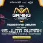 Brand smartphone Infinix menyelenggarakan event kompetisi gaming bertema Infinix Gaming Master. (Dok. IST/Infinix)