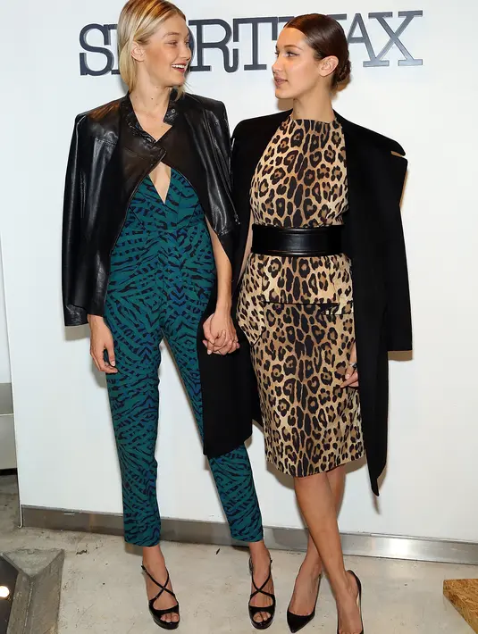 Sebagai seorang kakak, tentu saja Gigi Hadid sangat memperhatikan kondisi adik-adiknya, Bella dan Anwar Hadid. (AFP/Bintang.com)