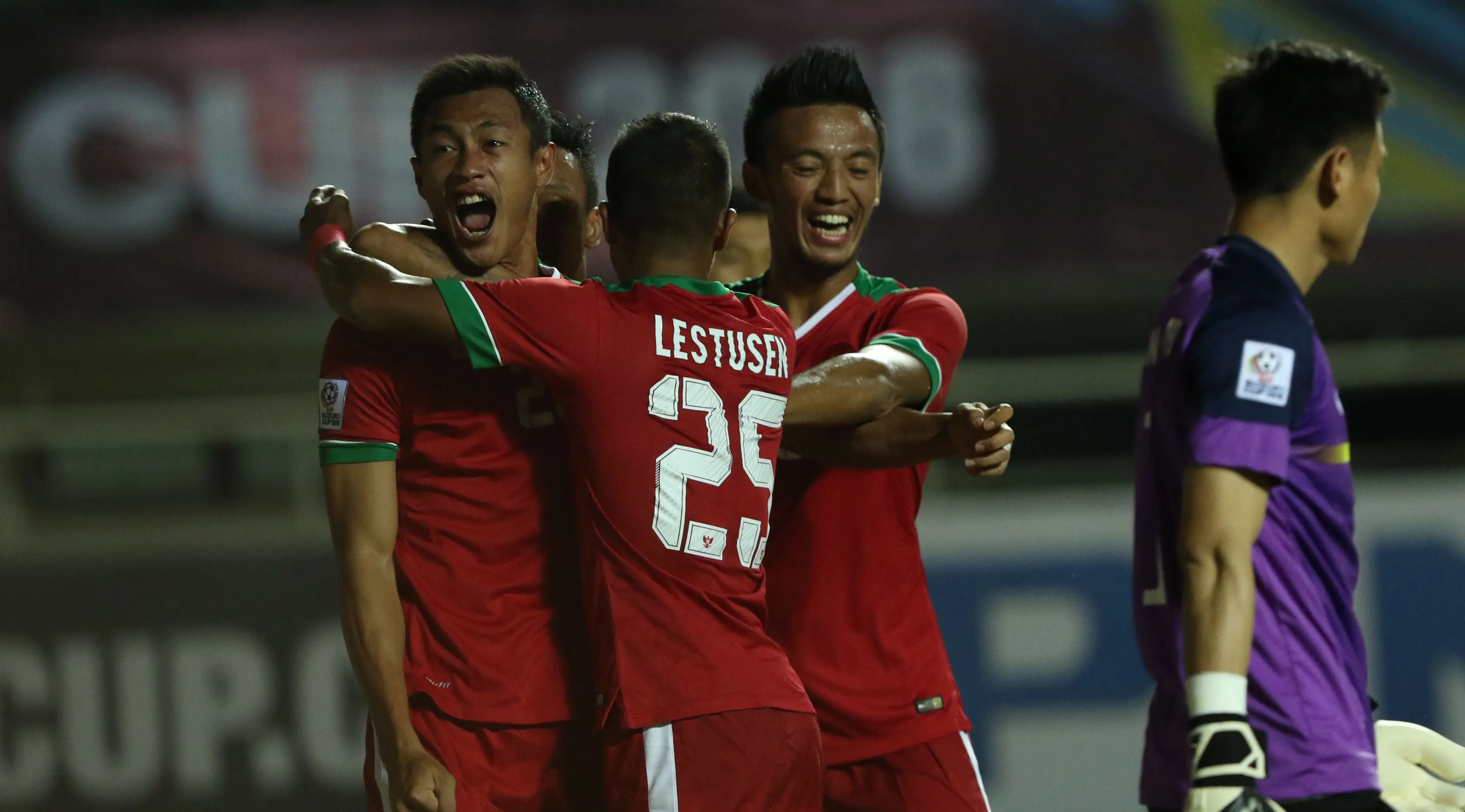 Indonesia hanya butuh hasil imbang di leg kedua. (Liputan6.com/Helmi Fitriansyah)