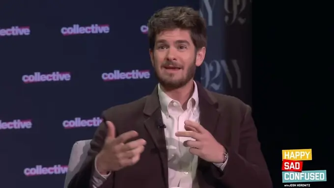 Andrew Garfield di Podcast "Happy Sad Confused" (YouTube/Josh Horowitz)