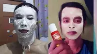 6 Kelakuan Cowok Pakai Masker Wajah Ini Bikin Ketawa (sumber: 1cak.com)