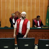 Sidang Perdana Ridho Rhoma (Nurwahyunan/bintang.com)