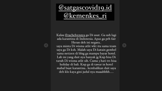 Nikita Mirzani Sebut Rachel Vennya Tak Cukup Hanya Minta Maaf. (instagram.com/nikitamirzanimawardi_172)