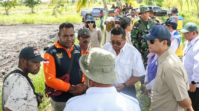 Kunjungi Kawasan Transmigrasi Salor di Merauke, Menteri Iftitah Sampaikan Pesan Presiden untuk Bangun Papua