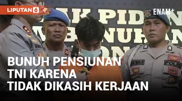 Tidak Dikasih Kerjaan, Seorang Pria Nekat Bunuh Pensiunan TNI