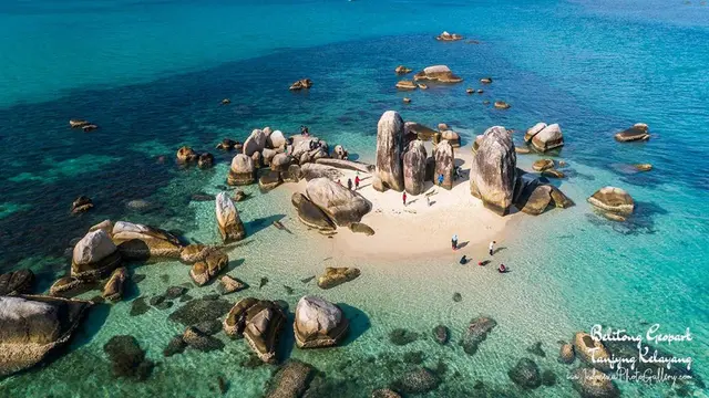 Belitong Geopark.
