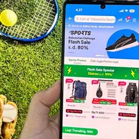 Tokopedia dan ShopTokopedia turut memeriahkan Hari Olahraga Nasional 2024. Foto: Dokumen/TokopediaShopTokopedia