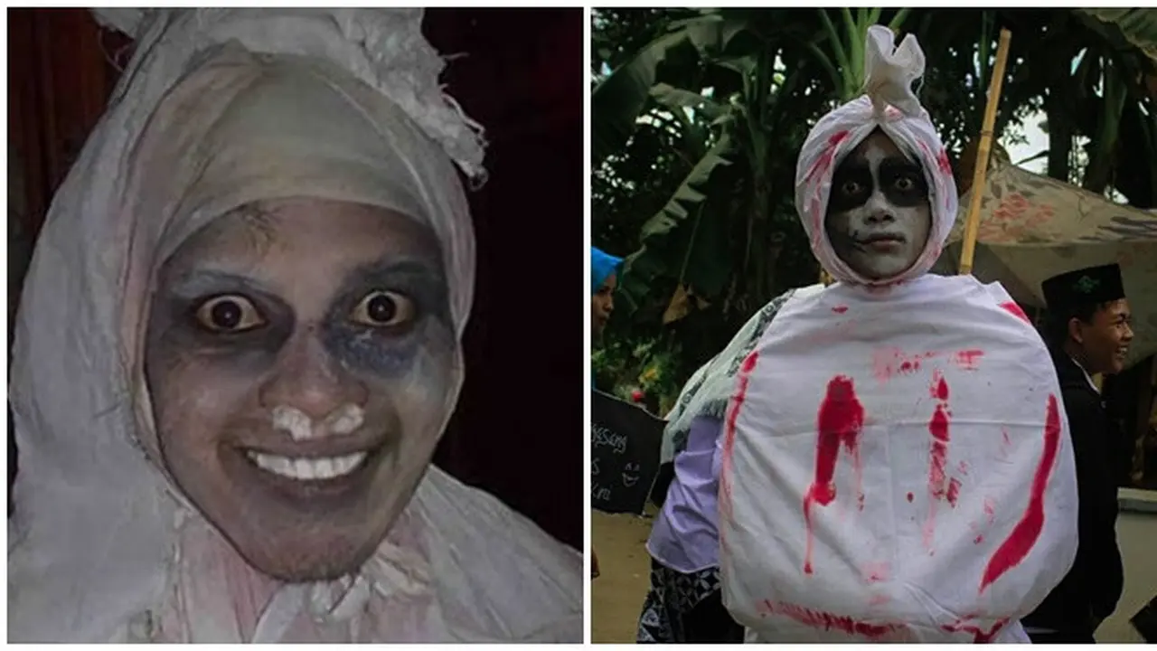 Aksi Orang Saat Jadi Pocong Ini Bukannya Takut Malah Bikin Ngakak