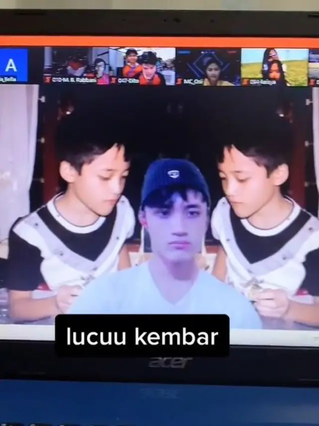 7 Potret Kocak Ospek Online Bertema Mengulang Foto Masa Kecil Ini Bikin Senyum