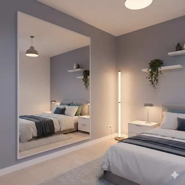 Tips Menata Kamar Tanpa Jendela agar Tidak Terasa Pengap (Foto: Gemini AI)