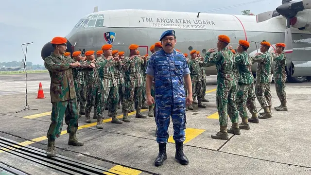 Tampil Gagah, Ini 7 Potret Adam Suseno Suami Inul Daratista Pakai Seragam TNI AU