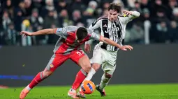 Hasil tersebut membawa Juventus melesat ke peringkat ketiga klasemen sementara Serie A. Tim asal Turin itu kini mengoleksi poin yang sama dengan Napoli dan AS Roma, namun unggul selisih gol dari kedua rivalnya. (Fabio Ferrari/LaPresse via AP)