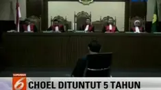 Akibat perbuatan Choel Mallarangeng, negara menderita kerugian Rp 450 miliar rupiah.