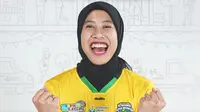 Megawati Hangestri bergabung dengan Gresik Petrokimia Pupuk Indonesia untuk Proliga 2025. (Bola.com/Dok.Instagram&nbsp;Gresik Petrokimia Pupuk Indonesia).