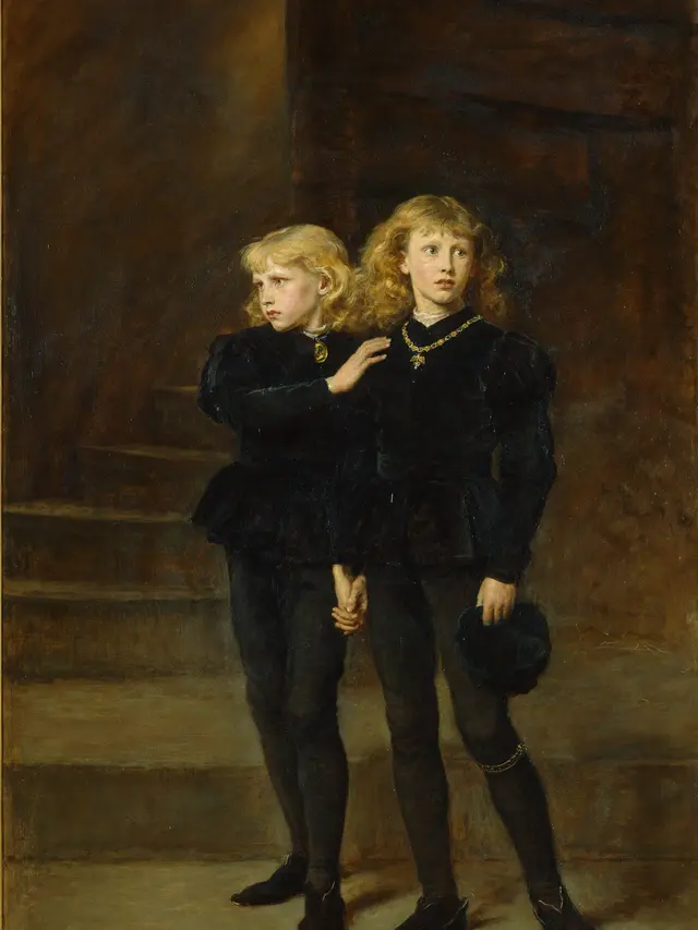 Princes in the Tower. (Wikimedia/Public Domain/John Everett Millais - Royal Holloway Art & Cultur)