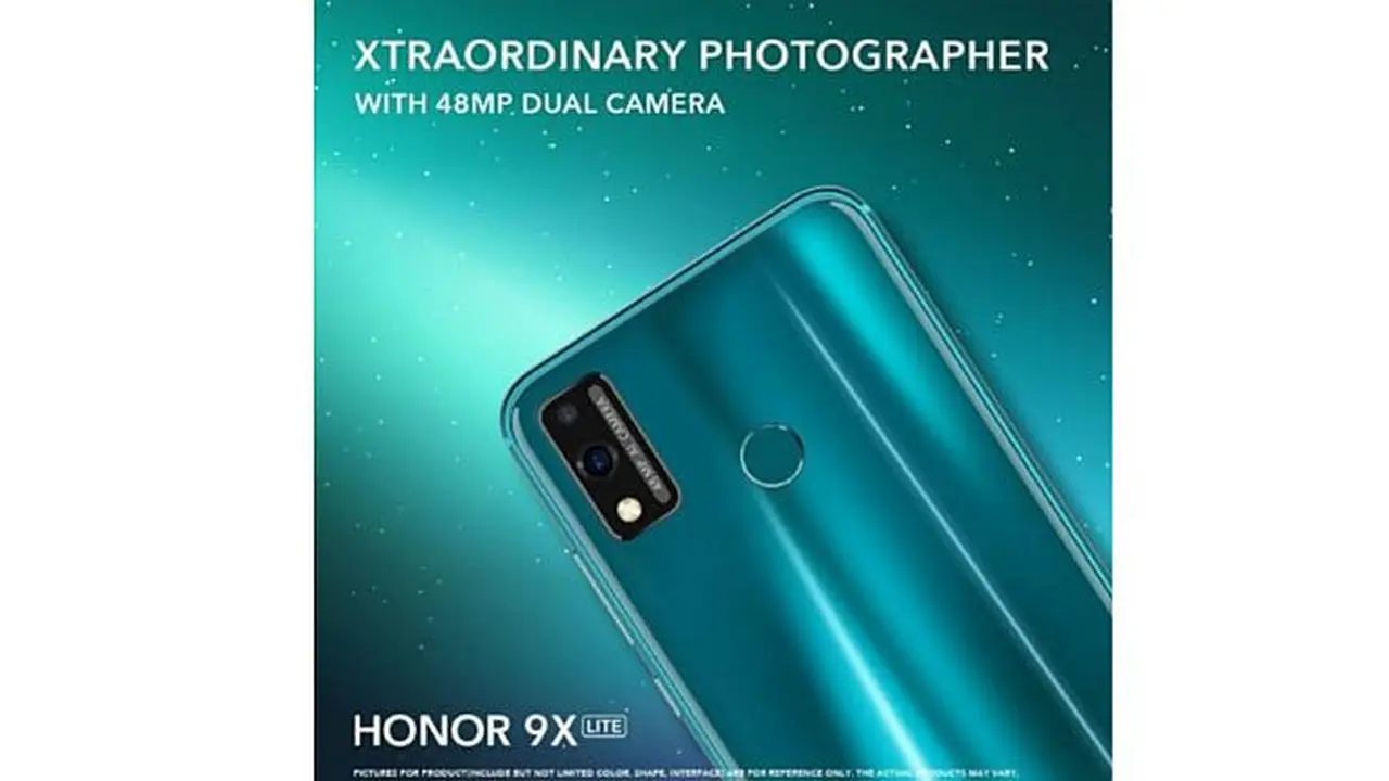 Bocoran Honor 9X Lite