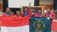 Robot buatan Semarang berjaya di kompetisi robot AS (Liputan6.com / Edhie Prayitno Ige)
