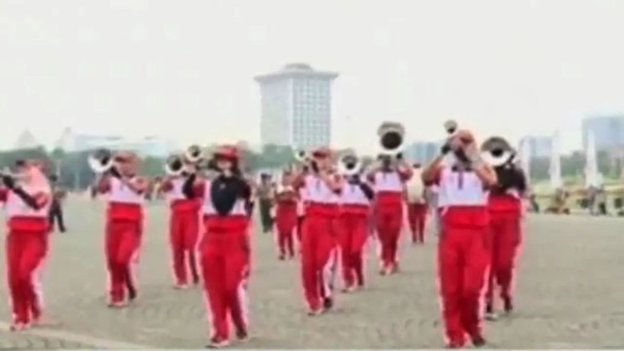 Persiapan Jelang Upacara HUT RI Ke-71