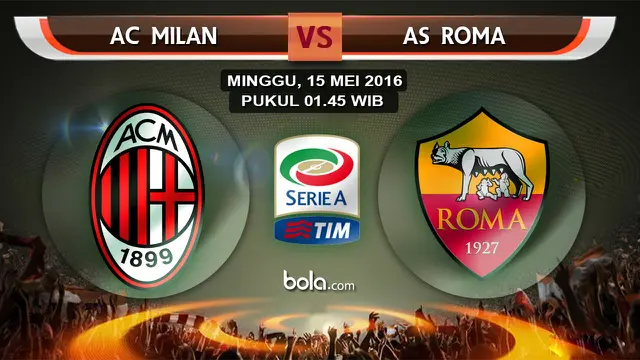 AC Milan vs AS Roma (bola.com/Rudi Riana)