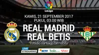 La Liga 2017 Real Madrid Vs Real Betis (Bola.com/Adreanus Titus)
