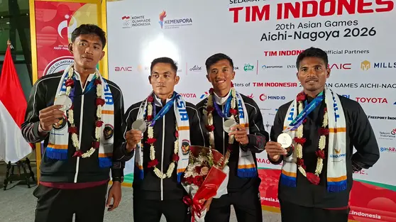 Tim Dayung Indonesia Penuhi Target di Asian Games 2026, Bawa Pulang 2 Perak