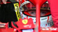 Pembalap Scuderia Ferrari, Charles Leclerc. (Andrej ISAKOVIC / AFP)