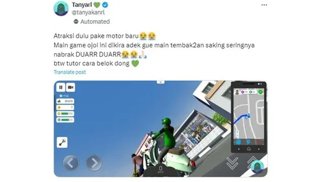7 Curhatan Netizen Main Simulator Ojol The Game Ini Bikin Senyum Sendiri