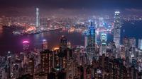 Hongkong di malam hari. (Sumber foto: Pexels.com)