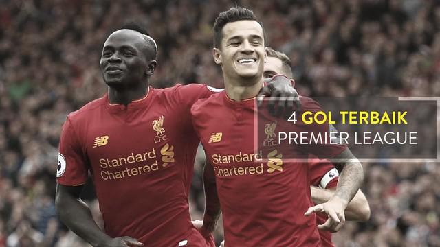 Video highlights 4 gol terbaik Premier League pekan ke-6, Coutinho membawa Liverpool bungkam Hull 5-1.
