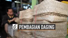 Pada Hari Raya Idul Adha 1440 H terdapat cara baru pembagian daging kurban.