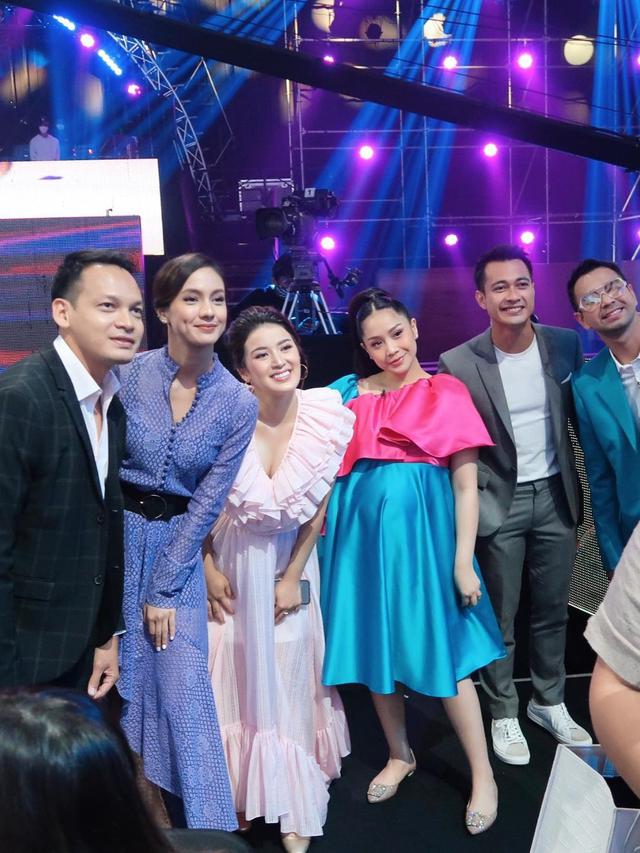 Bintang Suci Dalam Cinta di acara anniversary RANS Entertainment (Foto: Instagram/@nasyamarcella)