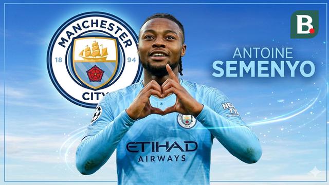 Ilustrasi Antoine Semenyo di Manchester City. (Bola.com/AFP/Gemini)