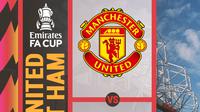 Piala FA - Manchester United Vs West Ham United (Bola.com/Adreanus Titus)