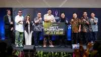 Malam Apresiasi Piala Presiden 2024 diselenggarakan di SCTV Tower, Jakarta Pusat, pada Kamis (19/12/2024) malam WIB. (Bola.com/Bagaskara Lazuardi)