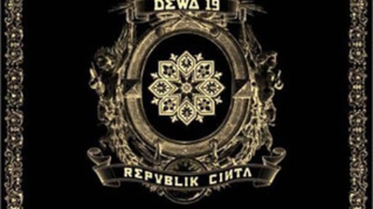 Album Cover Dewa 19 Republik Cinta. (EMI Music Indonesia)