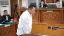 Terdakwa kasus pembunuhan Brigadir Nopriansyah Yosua Hutabarat atau Brigadir J, Kuat Ma'ruf tiba untuk menjalani sidang lanjutan di Pengadilan Negeri Jakarta Selatan, Jakarta, Rabu (26/10/2022). Dalam sidang tersebut hakim menolak eksepsi Kuat Ma'ruf. (Liputan6.com/Faizal Fanani)
