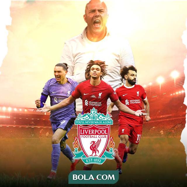 Liverpool - Arne Slot Dikelilingi Trent Alexnder-Arnold, Darwin Nunez, dan Mohamed Salah